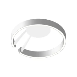 New Mito aura 40 wide LED Wand- / Deckenleuchte, Base: weiß matt Hotellerie|Wandleuchten