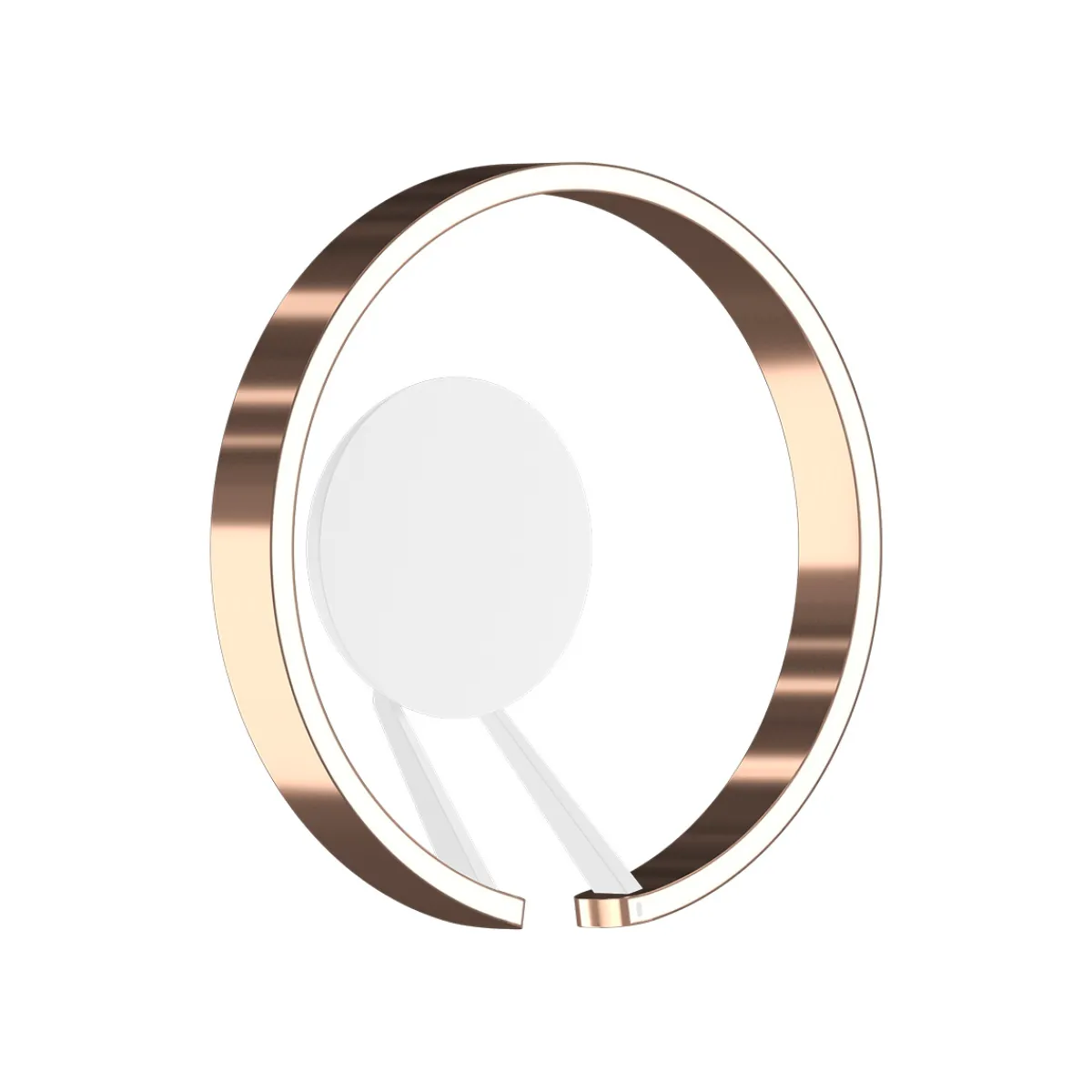 New Mito aura 40 wide LED Wand- / Deckenleuchte, Base: weiß matt Hotellerie|Wandleuchten