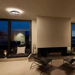 New Mito aura 40 wide LED Wand- / Deckenleuchte, Base: weiß matt Hotellerie|Wandleuchten