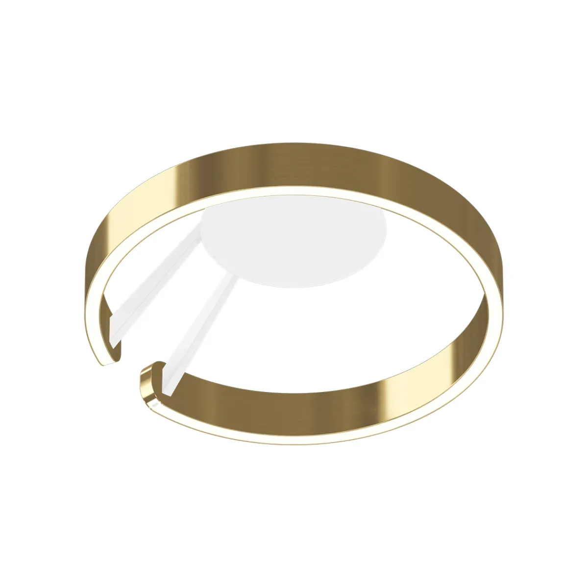 New Mito aura 40 wide LED Wand- / Deckenleuchte, Base: weiß matt Hotellerie|Wandleuchten