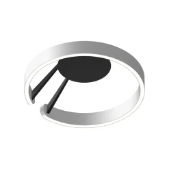 Hot Mito aura 40 wide LED Wand- / Deckenleuchte, Base: schwarz matt Hotellerie|Wandleuchten