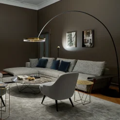 Online Mito largo Bogenleuchte Gastronomie|Stehleuchten