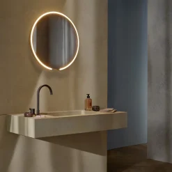 Outlet Mito sfera 60 wide Wand- / Spiegelleuchte, Spiegel klar Spiegel|Hotellerie
