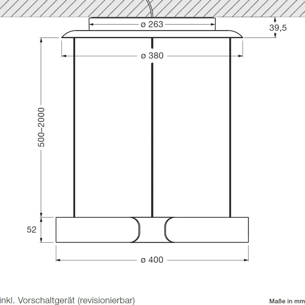 Discount Mito sospeso 40 var up "air" wide LED Pendelleuchte, variabel Pendelleuchten|Pendelleuchten