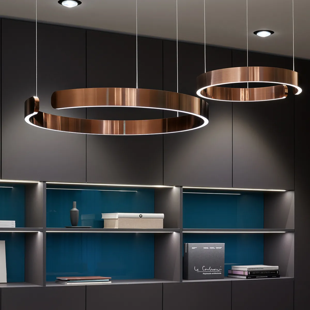 Clearance Mito sospeso 40 var up narrow LED Pendelleuchte, variabel Pendelleuchten|Flur