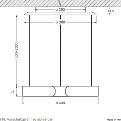 Clearance Mito sospeso 40 var up narrow LED Pendelleuchte, variabel Pendelleuchten|Flur