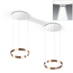 Hot Mito sospeso due 40 var narrow LED Pendelleuchte, variabel Pendelleuchten|Wohnzimmer