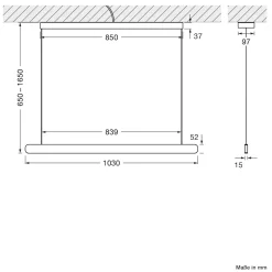 Hot Mito volo 100 var up wide LED Pendelleuchte Pendelleuchten|Objektbeleuchtung