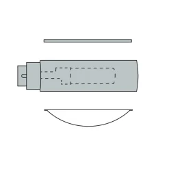 Discount Sento C tavolo LED Tischleuchte, 60 cm, 2700 K Arbeitszimmer|Büros