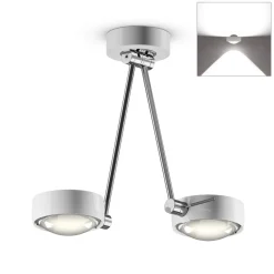 Outlet Sento E soffitto due up LED Deckenleuchte, 30 cm, 2700 K Shopbeleuchtung|Museen/Showrooms