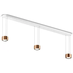 Clearance Sento E sospeso tre up LED Pendelleuchte, 2700 K, variabel Essbereiche|Pendelleuchten