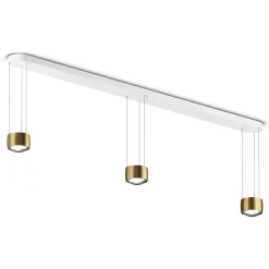 Clearance Sento E sospeso tre up LED Pendelleuchte, 2700 K, variabel Essbereiche|Pendelleuchten