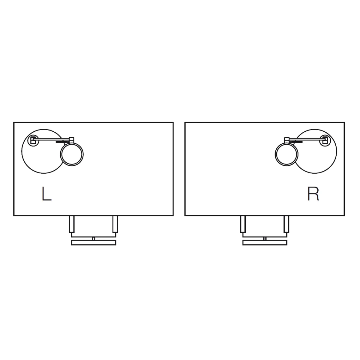 Outlet Sento E tavolo LED Tischleuchte, 80 cm, 2700 K Tischleuchten|Schlafzimmer