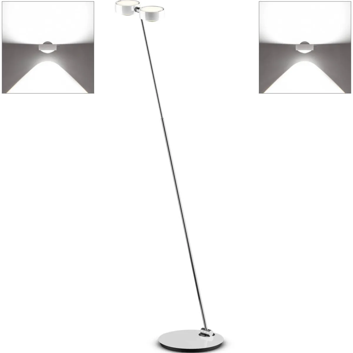 Outlet Sento E terra LED Stehleuchte, 2700 K Arbeitszimmer|Büros