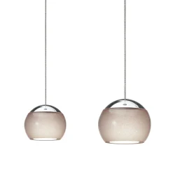 Balino LED Pendelleuchte, 2-flg., unsichtbare Höhenverstellung, Baldachin: weiß matt Pendelleuchten|Pendelleuchten