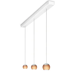 Sale Balino LED Pendelleuchte, 3-flg., unsichtbare Höhenverstellung, Baldachin: weiß matt Pendelleuchten|Pendelleuchten