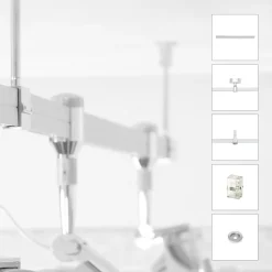 Outlet CHECK-IN Set 148,5 cm, Typ A Schienensysteme|Objektbeleuchtung