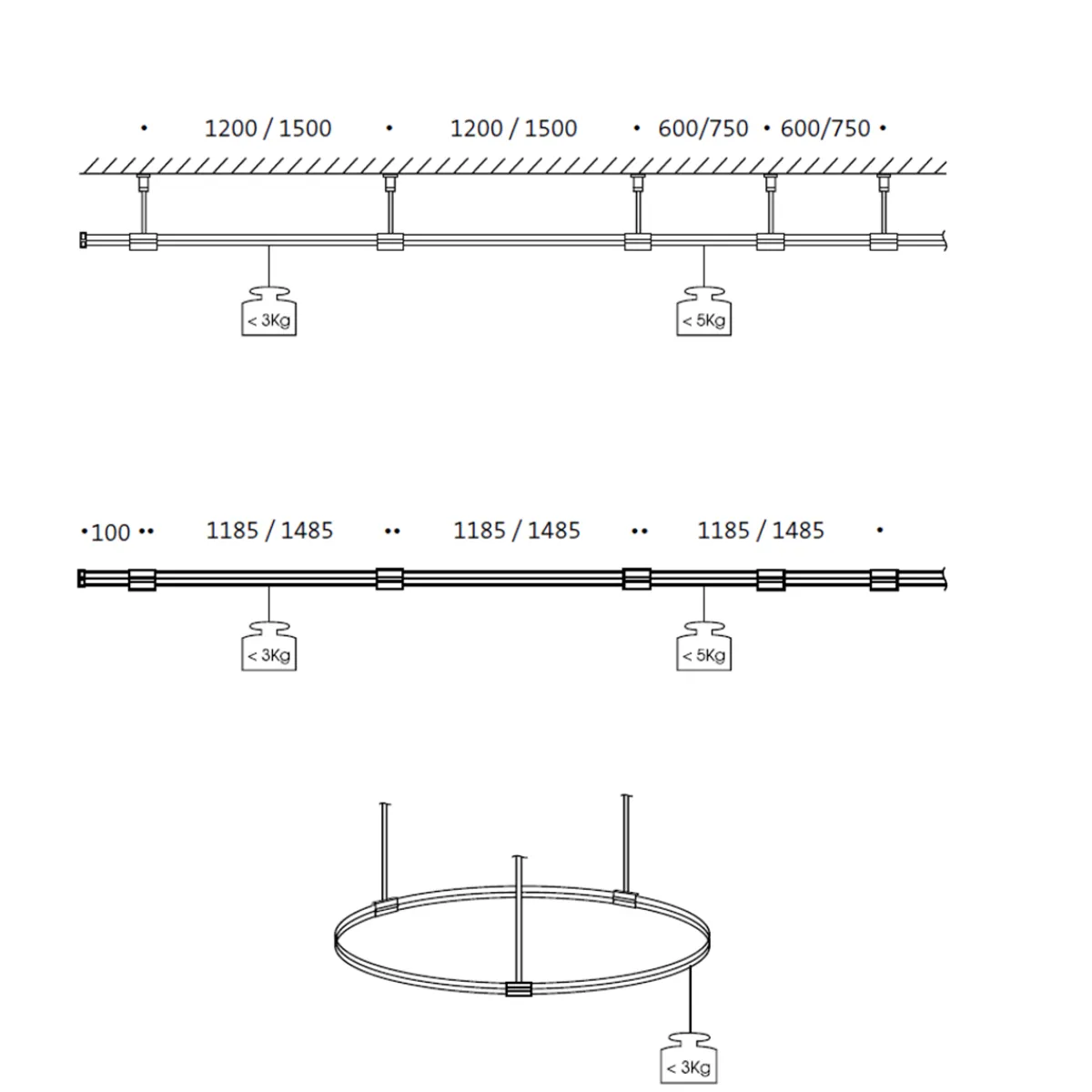 Best CHECK-IN System Abhängung Y/T-Kupplung Typ B Schienensysteme|Schienensystemzubehör