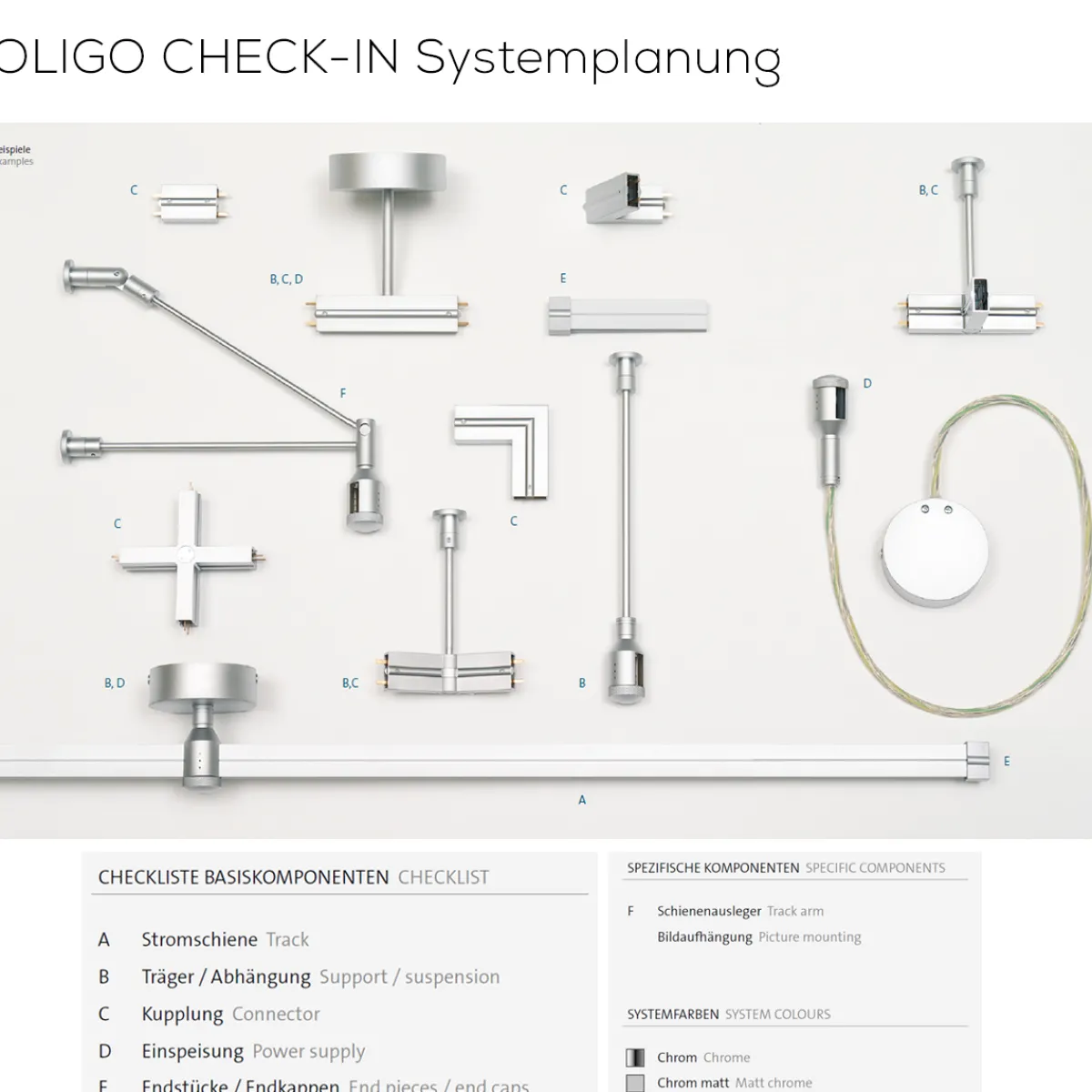 Best CHECK-IN System Abhängung Y/T-Kupplung Typ B Schienensysteme|Schienensystemzubehör