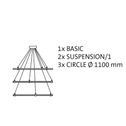 Hot CHECK-IN System BEAUTY FREE Suspension 1 Schienensysteme|Schienensystemzubehör