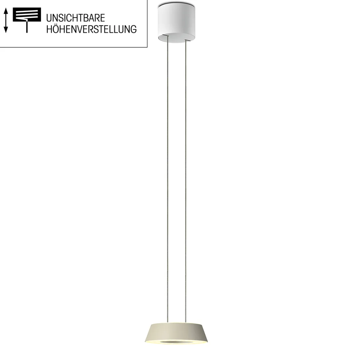 New Glance LED Pendelleuchte, unsichtbare Höhenverstellung Küche|Essbereiche