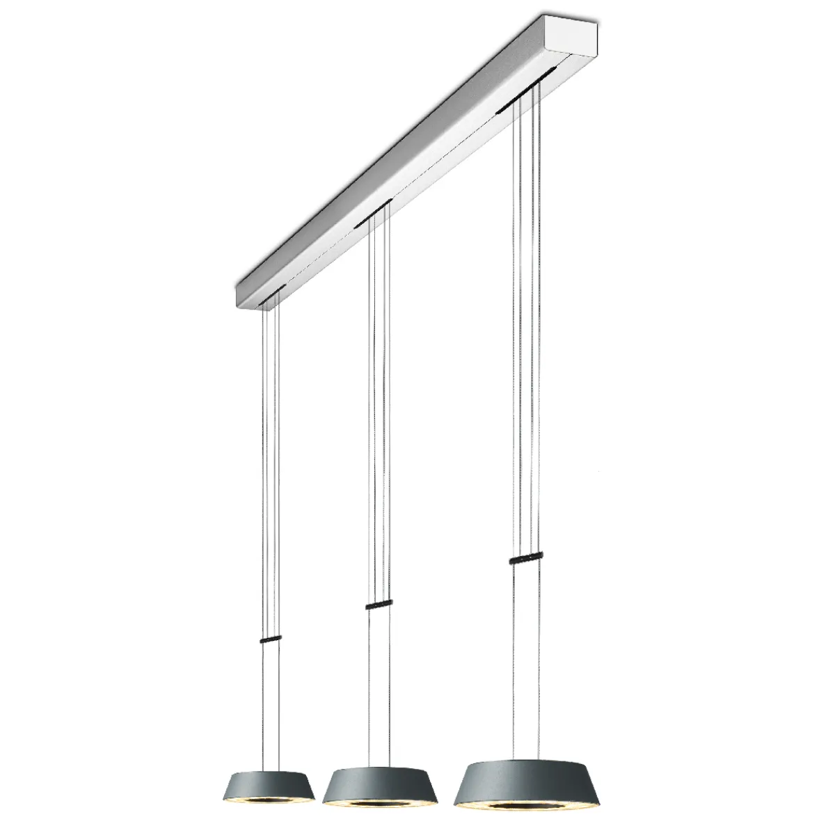 Best Glance LED Pendelleuchte, 3-flg. Pendelleuchten