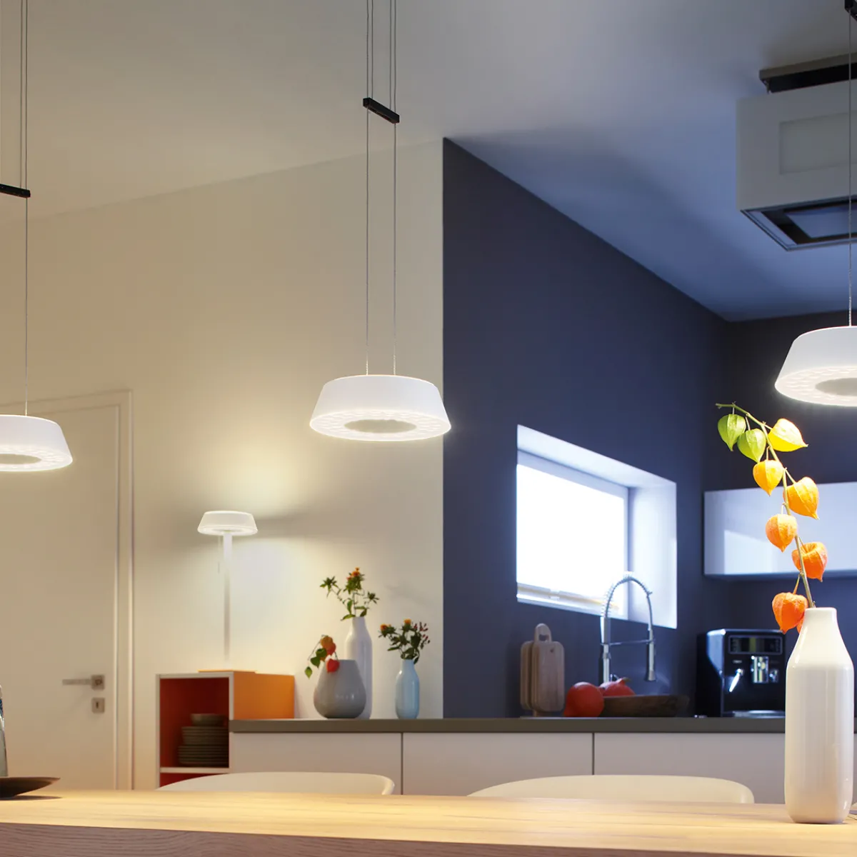 Best Glance LED Pendelleuchte, 3-flg. Pendelleuchten