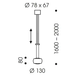 Online Grace LED Pendelleuchte, 1. Generation Pendelleuchten