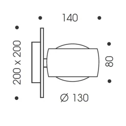New Grace Unlimited LED Wandleuchte, Blattgold, Tunable White Wandleuchten|Wandleuchten
