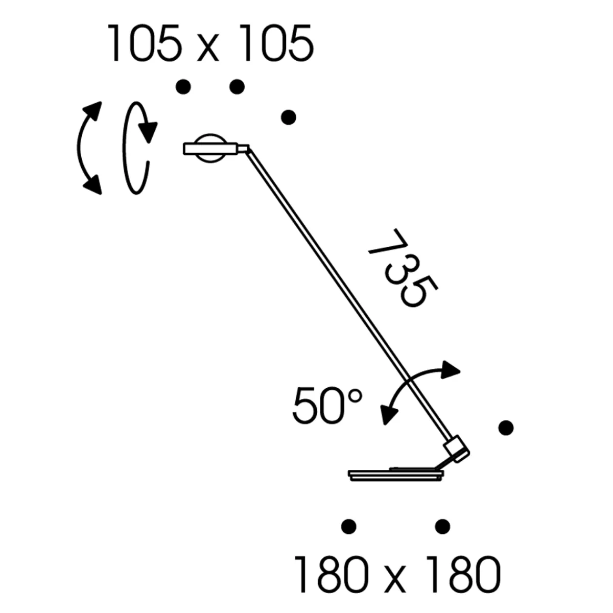 Clearance Kelveen LED Tischleuchte Arbeitszimmer|Büros