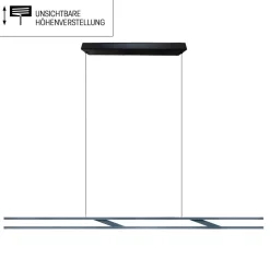 New Linto LED Pendelleuchte, unsichtbare Höhenverstellung Pendelleuchten