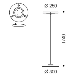 New Trinity LED Stehleuchte Stehleuchten|Schlafzimmer