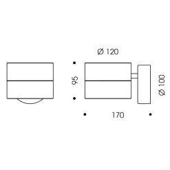 Discount Tudor LED Wandleuchte, Tunable White Wandleuchten|Flur