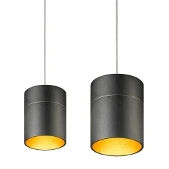 Best Tudor M LED Pendelleuchte, 2-flg., TW, unsichtbare Höhenverstellung, Baldachin: weiß matt Pendelleuchten|Essbereiche