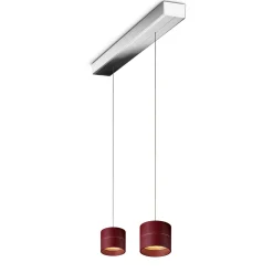 Clearance Tudor S LED Pendelleuchte, 2-flg., TW, unsichtbare Höhenverstellung, Baldachin: Chrom Pendelleuchten|Pendelleuchten