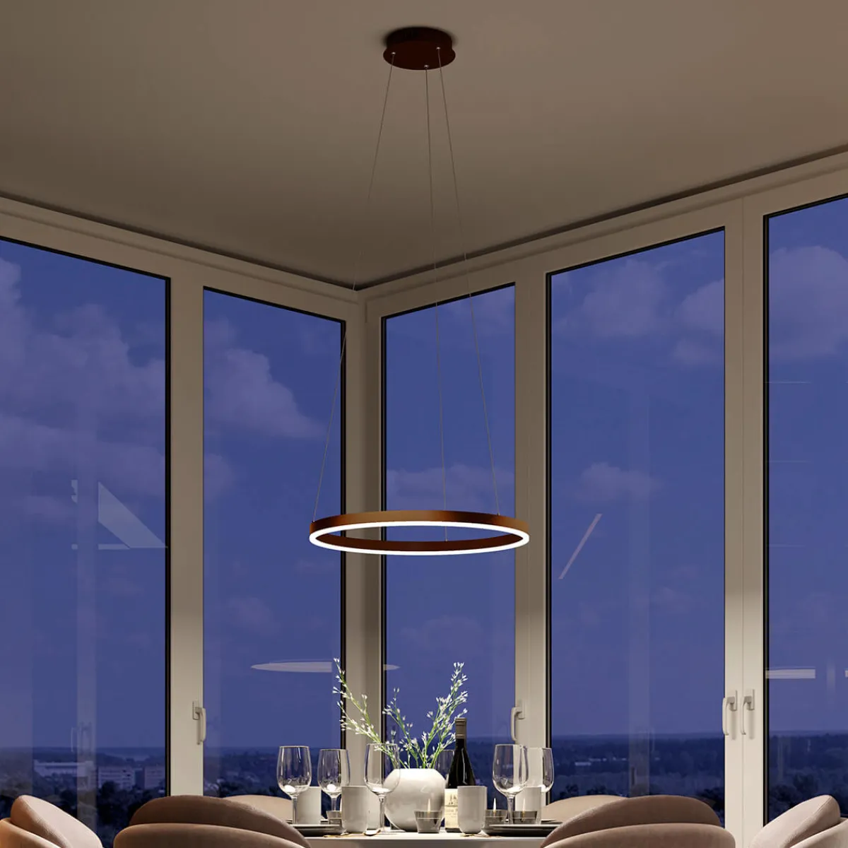 Sale Modena Ring LED Pendelleuchte Küche|Essbereiche