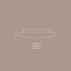 Ciclona LED Wand- / Deckenleuchte Badezimmer|Wandleuchten