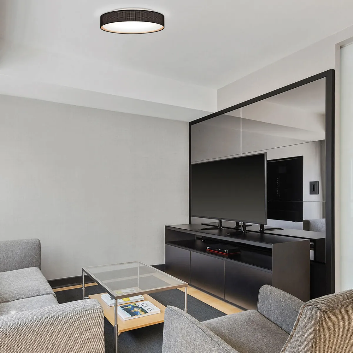 Varius X LED Deckenleuchte, Ø: 47 cm Deckenleuchten|Flur