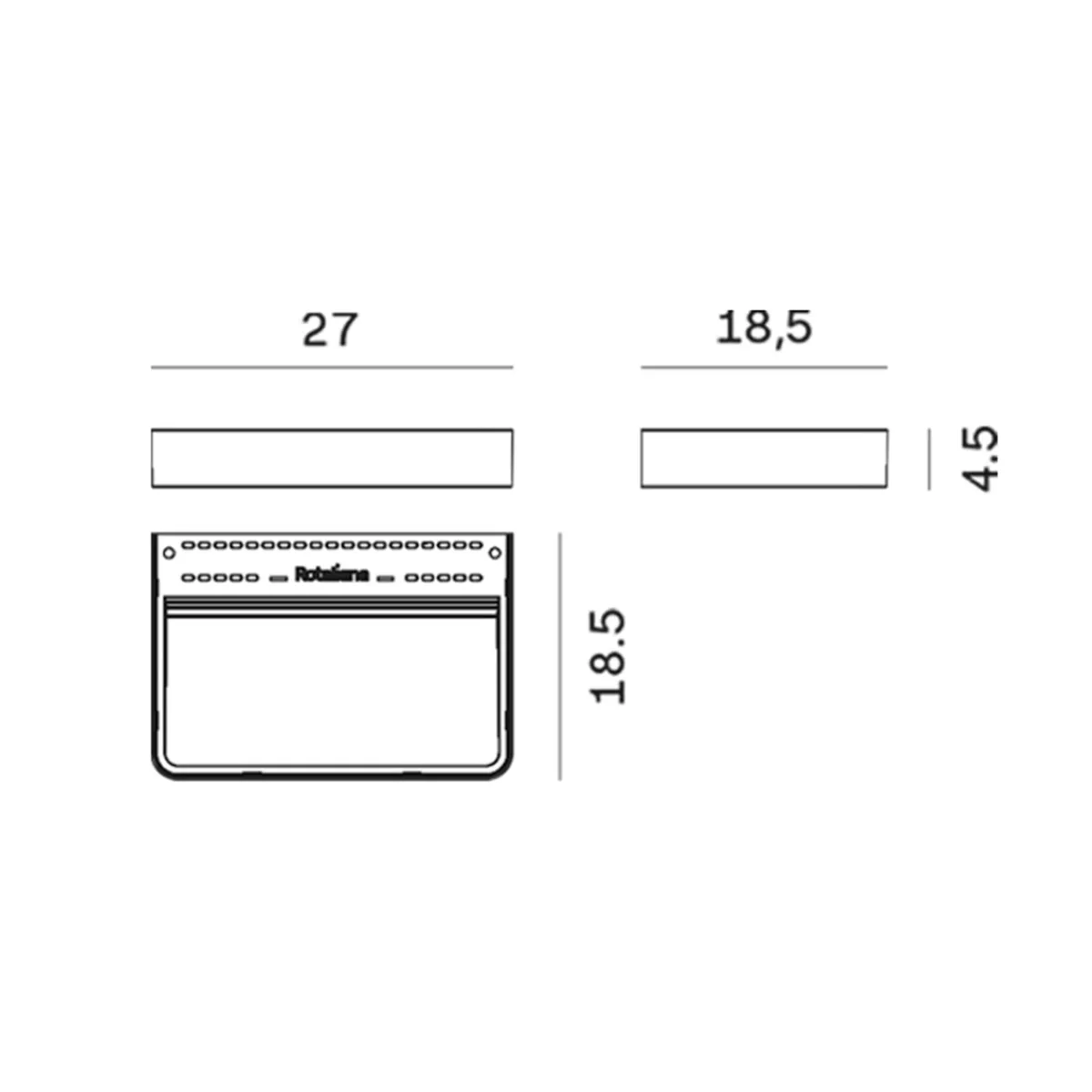 Online Antares W2 LED Wandleuchte, 3000 K Wandleuchten|Objektbeleuchtung