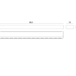 Hot Frame W4 LED Wandleuchte, 3000 K Wandleuchten|Objektbeleuchtung