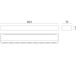 Online Frame W3 LED Wandleuchte, 3000 K Wandleuchten|Objektbeleuchtung
