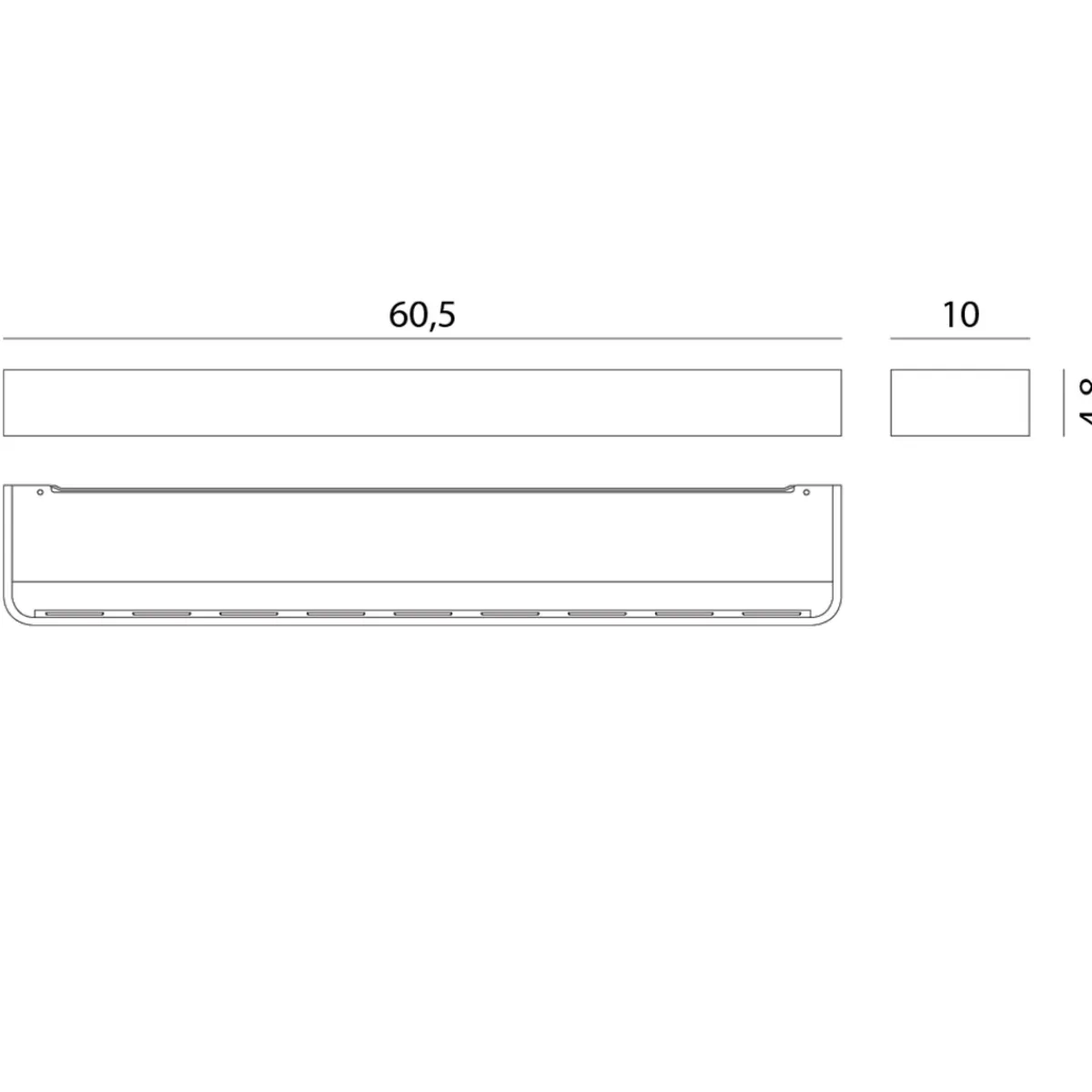 Online Frame W3 LED Wandleuchte, 3000 K Wandleuchten|Objektbeleuchtung