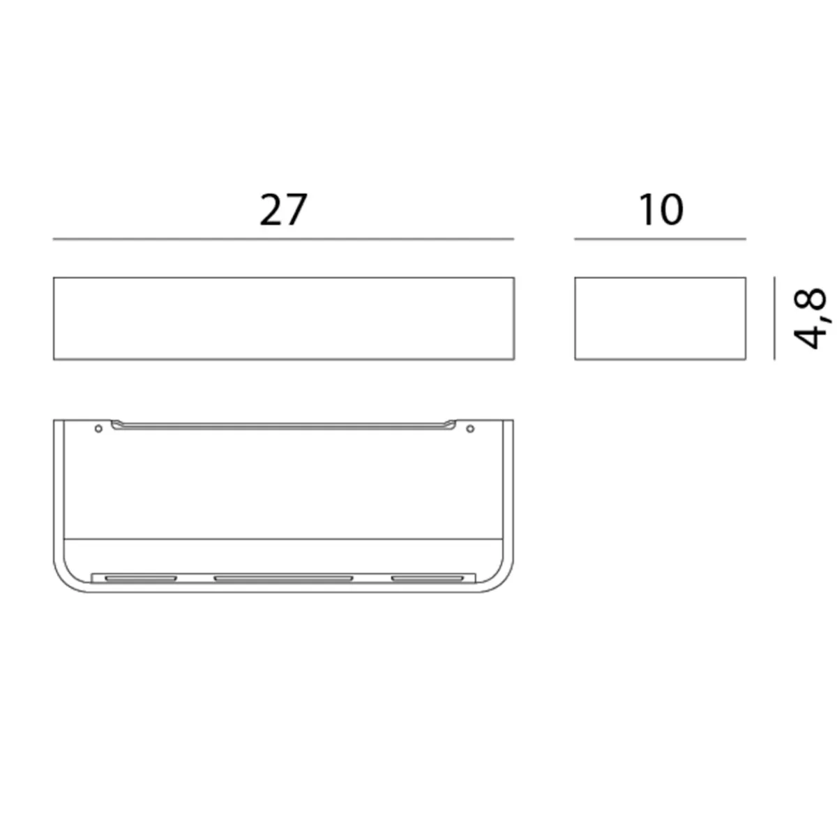 Discount Frame W2 LED Wandleuchte, 2700 K Wandleuchten|Objektbeleuchtung