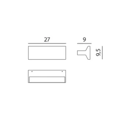 Online Ipe W2 LED Wandleuchte, 3000 K Hotellerie|Wandleuchten