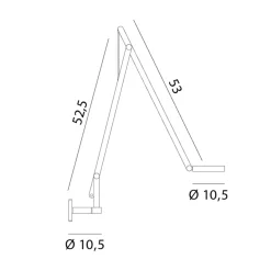 Best String W1 Dim-to-Warm LED Wandleuchte Wandleuchten|Leseleuchten