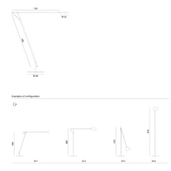 Best String XL LED Stehleuchte Stehleuchten|Wohnzimmer