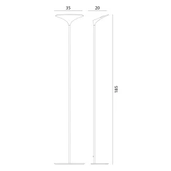 Discount Sunset F1 LED Stehleuchte, 2700 K Stehleuchten|Flur