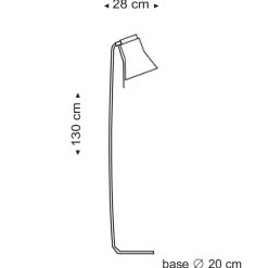 New Petite 4610 Stehleuchte Leseleuchten|Stehleuchten