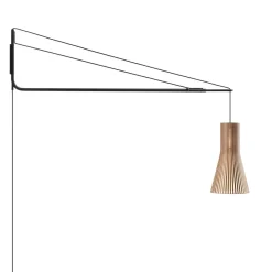 Clearance Varsi 1000 Wandleuchte mit Secto Small 4201 Wandleuchten|Wohnzimmer