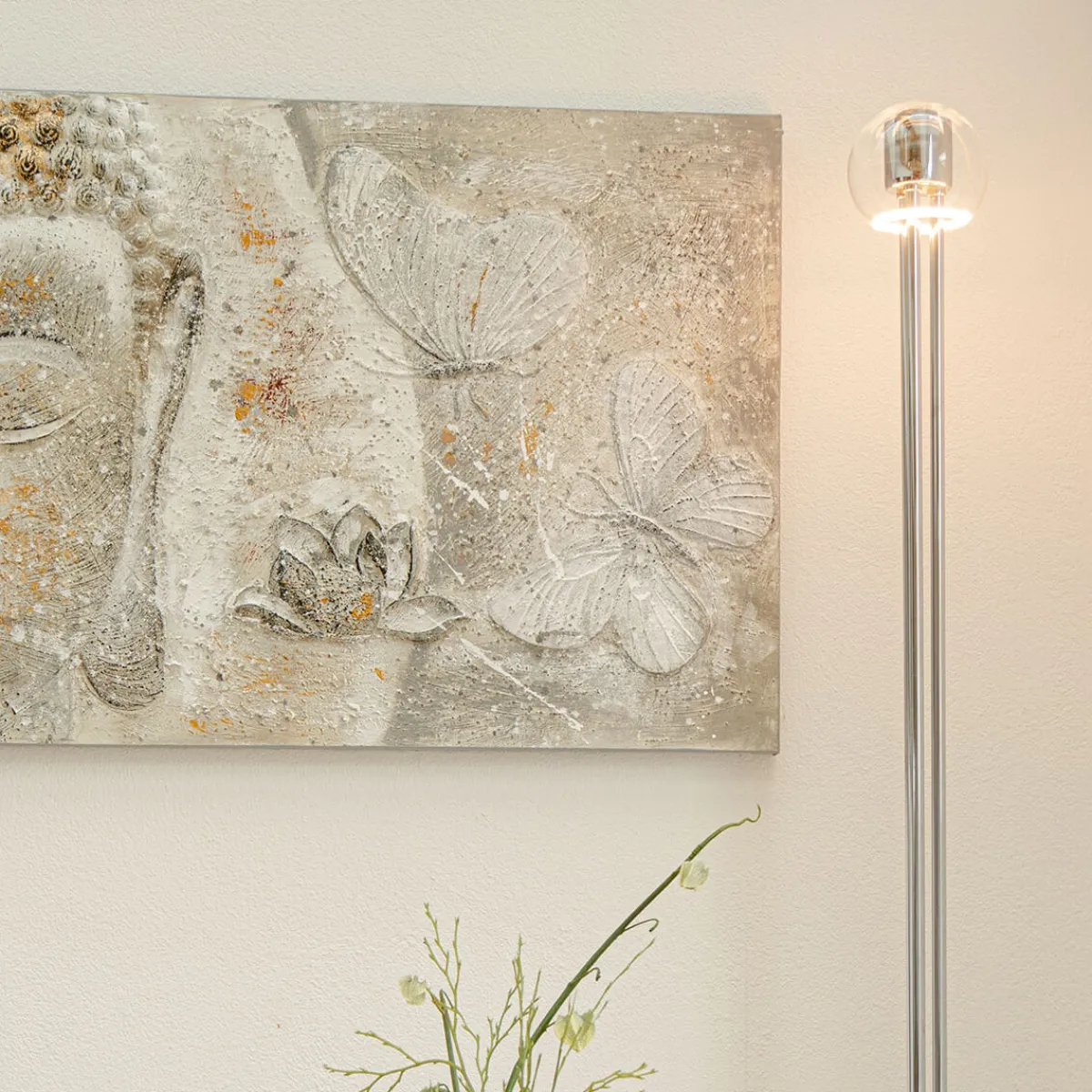 Discount LED Floating Globe 125 inside klar E27, 4,5 W, 2200 K, dimmbar E27|Dekorative Leuchtmittel